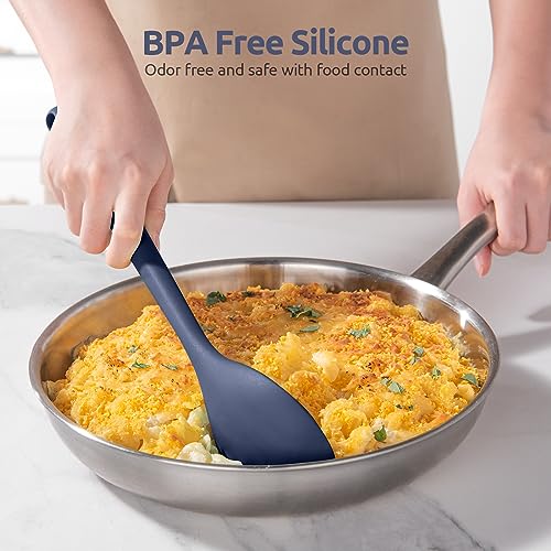 Silicone Cooking Spoon (Midnight Blue)