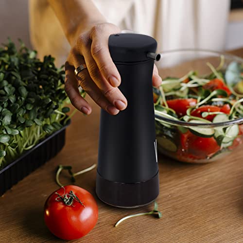Black and White Oil And Vinegar Dispenser Set (White+Black)