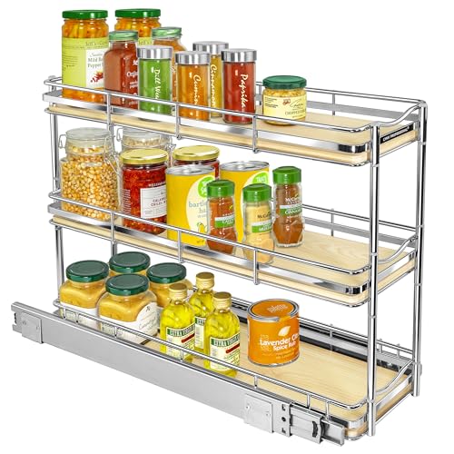 LYNK Élite 3 Tier Spice Rack Organizer Cabinet