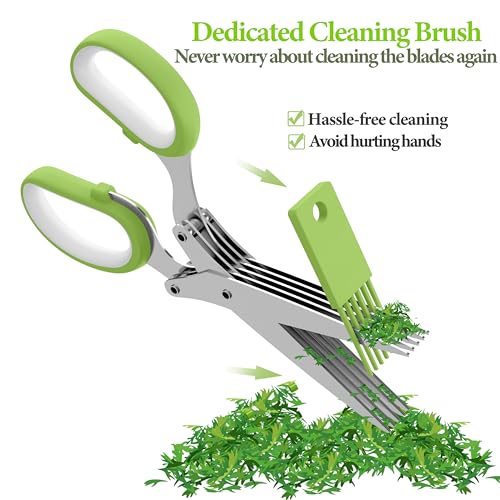 2026 Upgraded Herb Scissors (Green)