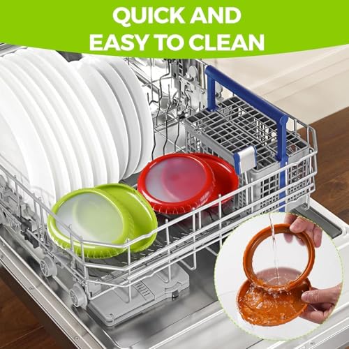 Avocado Saver and Onion Storage (Brown, green, red, light purple)