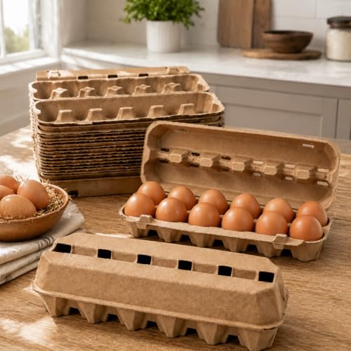 15 Pack Egg Cartons Cheap Bulk (12 Count, 15 Pack)