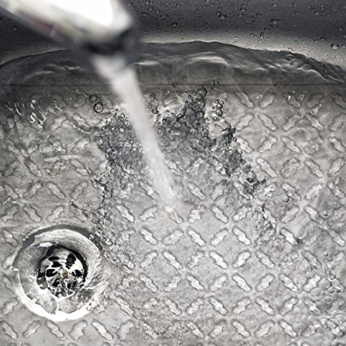 2Pack Kitchen Sink Mat for Stainless Steel (Translucent)