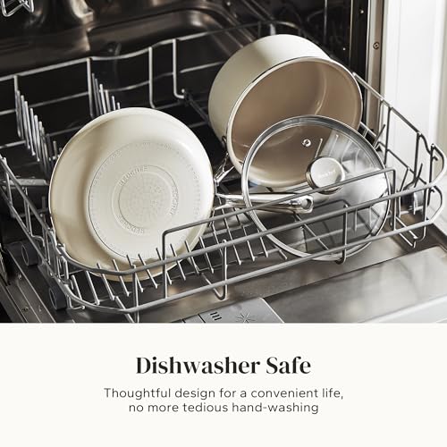 Nonstick Mini Cookware Set (Beige / 3pc Set)