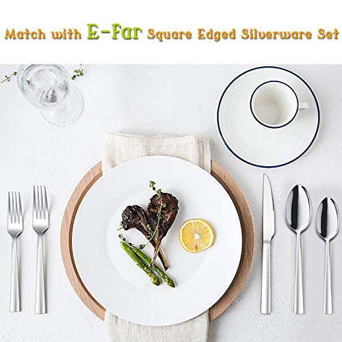 Teaspoon Set of 12 (6.7 Inches(Silver))