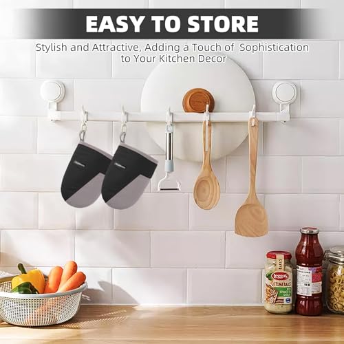 Mini Oven Mitts (Black)