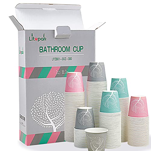 300 Pack 3 oz Paper Cups (300pack Colour mixture)