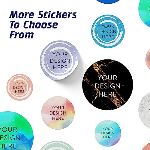 Custom Vinyl Stickers Your Image (100 Count)