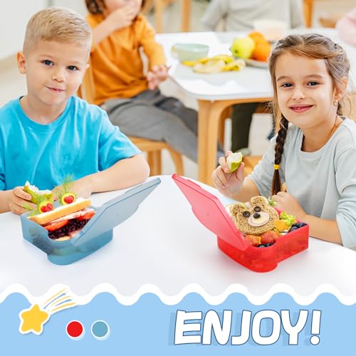 20 Oz Sandwich Containers for Kids (2 Colors)