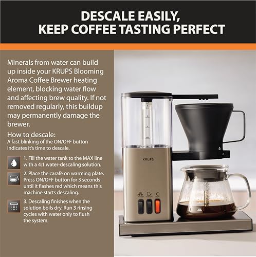 Essential Brewer 8 Cup Drip Coffee Maker Machine (8-Cups)