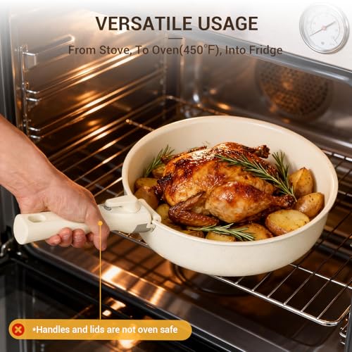 Pots and Pans Set Non Stick (20-Piece)