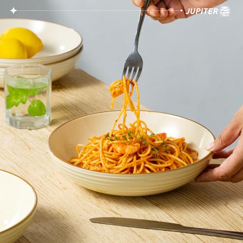 Jupiter Pasta Bowls (Vanilla White / Jupiter)
