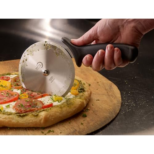 Millennia Pizza Cutter with Black Handle (5 Inch Pizza Cutter with Black Handle)