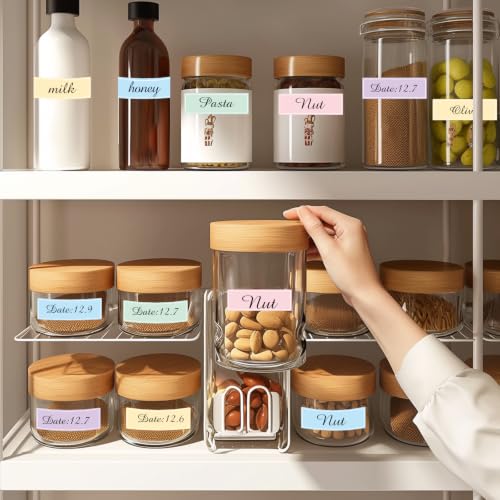 300PCS Removable Labels (Colourful / 1*3 inch)