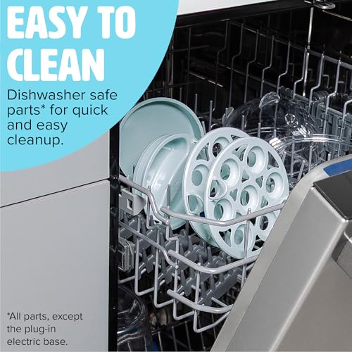 2 Tier Electric Egg Cooker (2-Tier / Aqua)