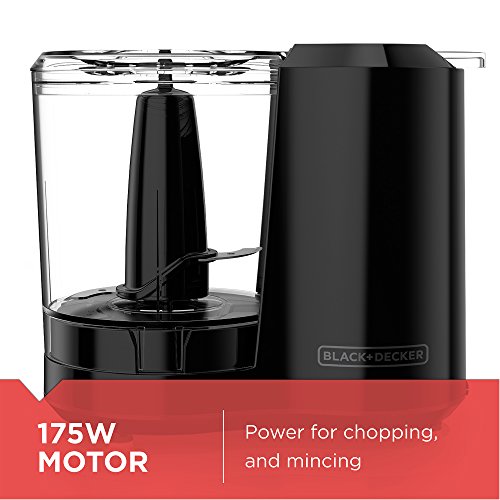3-Cup One-Touch Food Chopper (3 cup capacity)