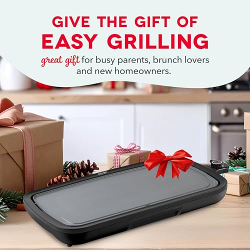 Deluxe Everyday Electric Griddle (Red)