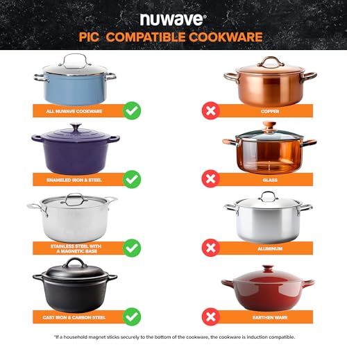 Double Pro Cooktop Induction Countertop Burner (Black)
