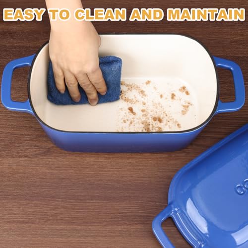 Enameled Dutch Oven for Sourdough Bread Baking