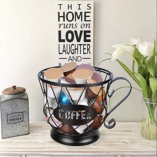 Coffee Pod Holder (Black / Large for 40 kcups)
