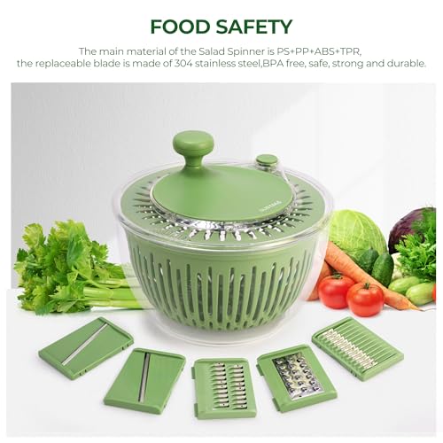 Salad Spinner Large (Clear / 4.25Qt)