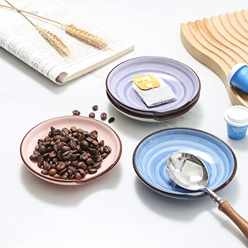 4.6 Inch Ceramic Spoon Rest for Stove Top (Gradient Color)