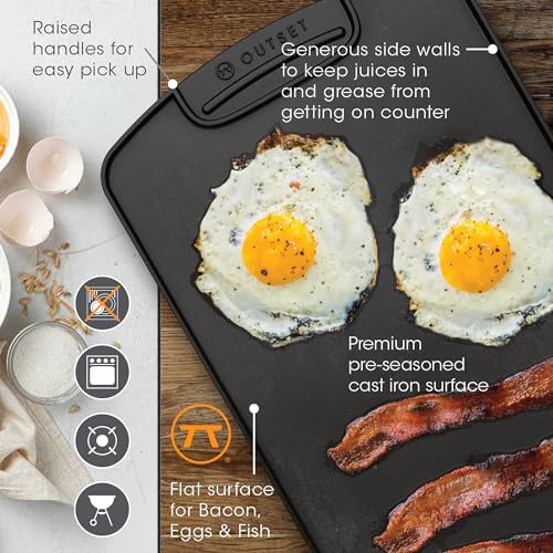 Cast Iron Grill Griddle