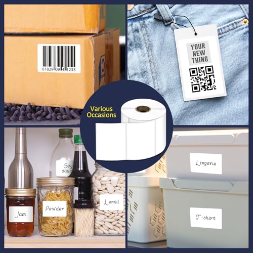 L Liked 700 Thermal Shipping Labels 3"x2" (700 Count)