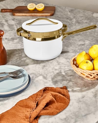 Small and Large Steamer Set with Handles (Gold / Small & Large (3qt & 6.5qt))