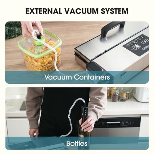 Vesta Precision 16'' Commercial Vacuum Sealer Machine for Moist Foods 95kPa