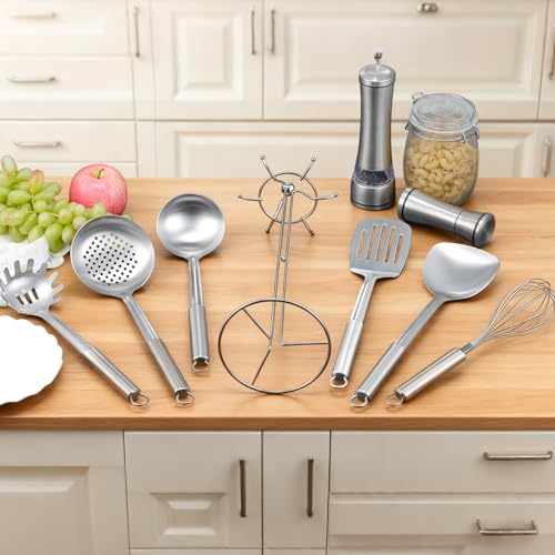 Stainless Steel Kitchen Cooking Utensils Set of 7 (7PCS Utensils Set)