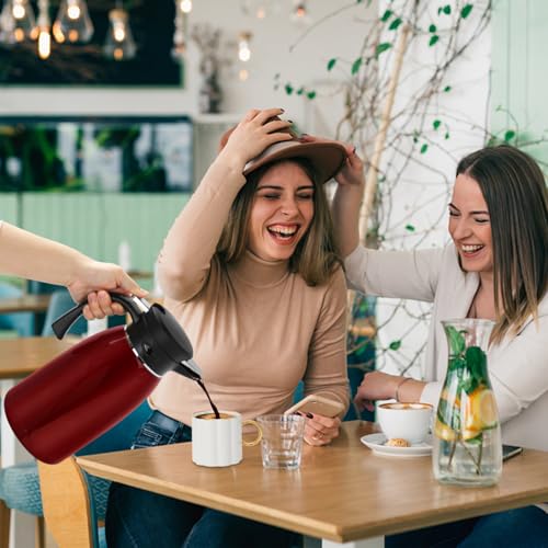 70oz Thermal Coffee Carafe (70oz, Red / 70 Ounces)