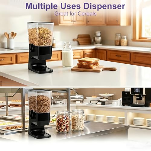 Cereal Dispenser Countertop (Black / 3.2L)