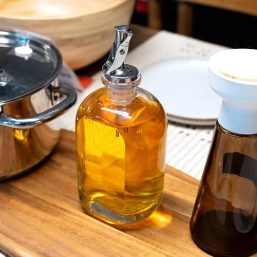 4 Pack Olive Oil Dispenser Spout (Silver / 4pcs)