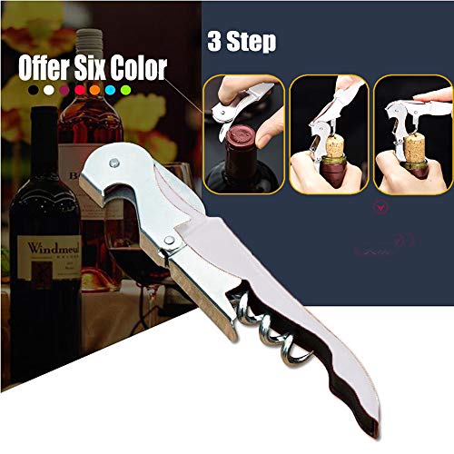 Professional Waiter Corkscrew Wine Openers Set (4 Count)