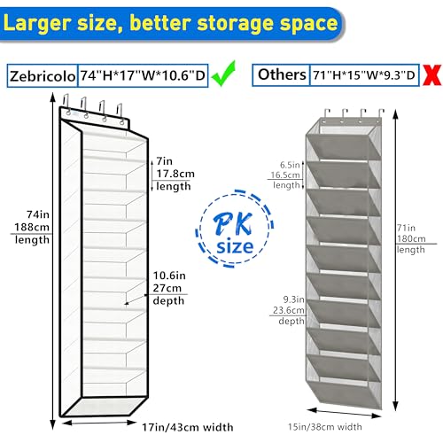 10 Tiers Shoe Organizer for Closet (White)