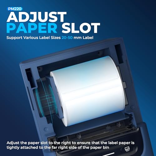 Label Maker Machine with Tape (Deep Blue)