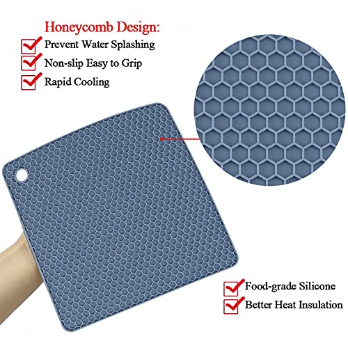 4 Pack Silicone Trivet Mat (4 Count)