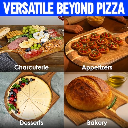 14 Inch Wooden Pizza Peel