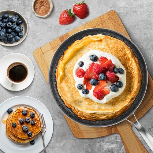 10 Inch Stainless Steel Crepe Pan (10inch)