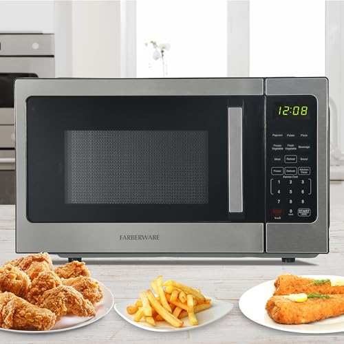 0.9 Cu. Ft. Countertop Microwave Oven (0.9 Cu. Ft. / Stainless Steel)