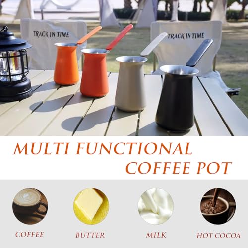 Turkish Coffee Pot (Orange)