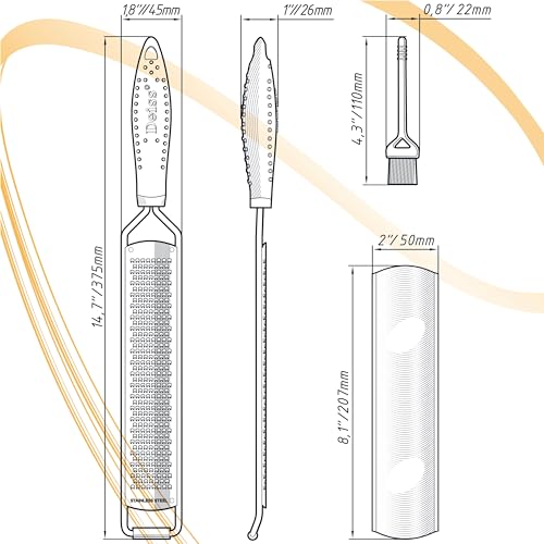PRO Citrus Zester & Manual Cheese Grater