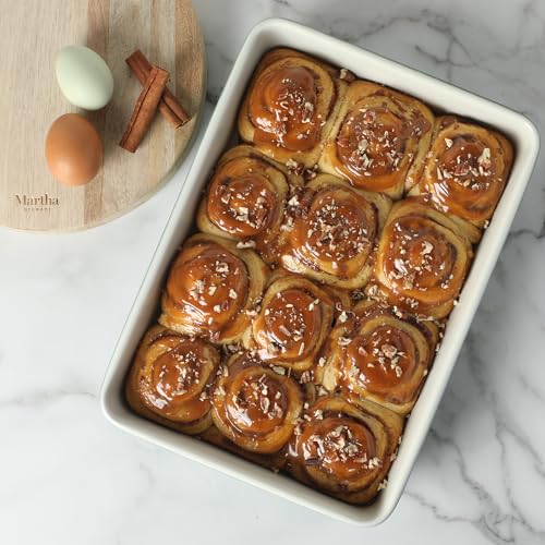 Gallen 10 Piece Baking Pans Ceramic PFA Free Non Toxic Non Stick Bakeware Set (Linen White / 10-Piece Bakeware Set)