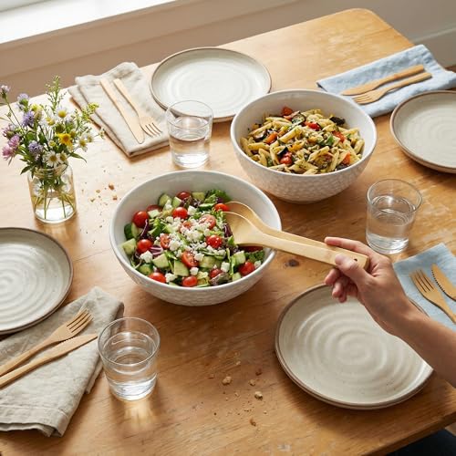 Large Ceramic Dinner Bowl Set (9.5“)