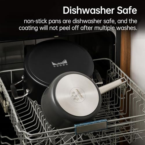 2.5 QT Nonstick Saucepan with Lid (2.5 Quarts)
