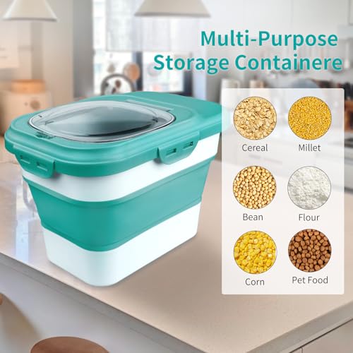 Rice Storage Container (6-20 Lbs Green)