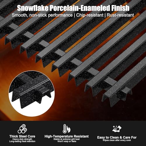 7525 Grill Grates for Weber Spirit 300 (17.5" x 23.6" -7525 Spirit 300)