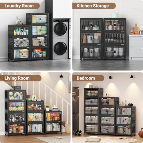300Qt Stackable Storage Bins with Lid (3 Count)
