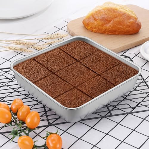 8 9 Inch Square Baking Cake Pan (8'' x 8''+9'' x 9'')
